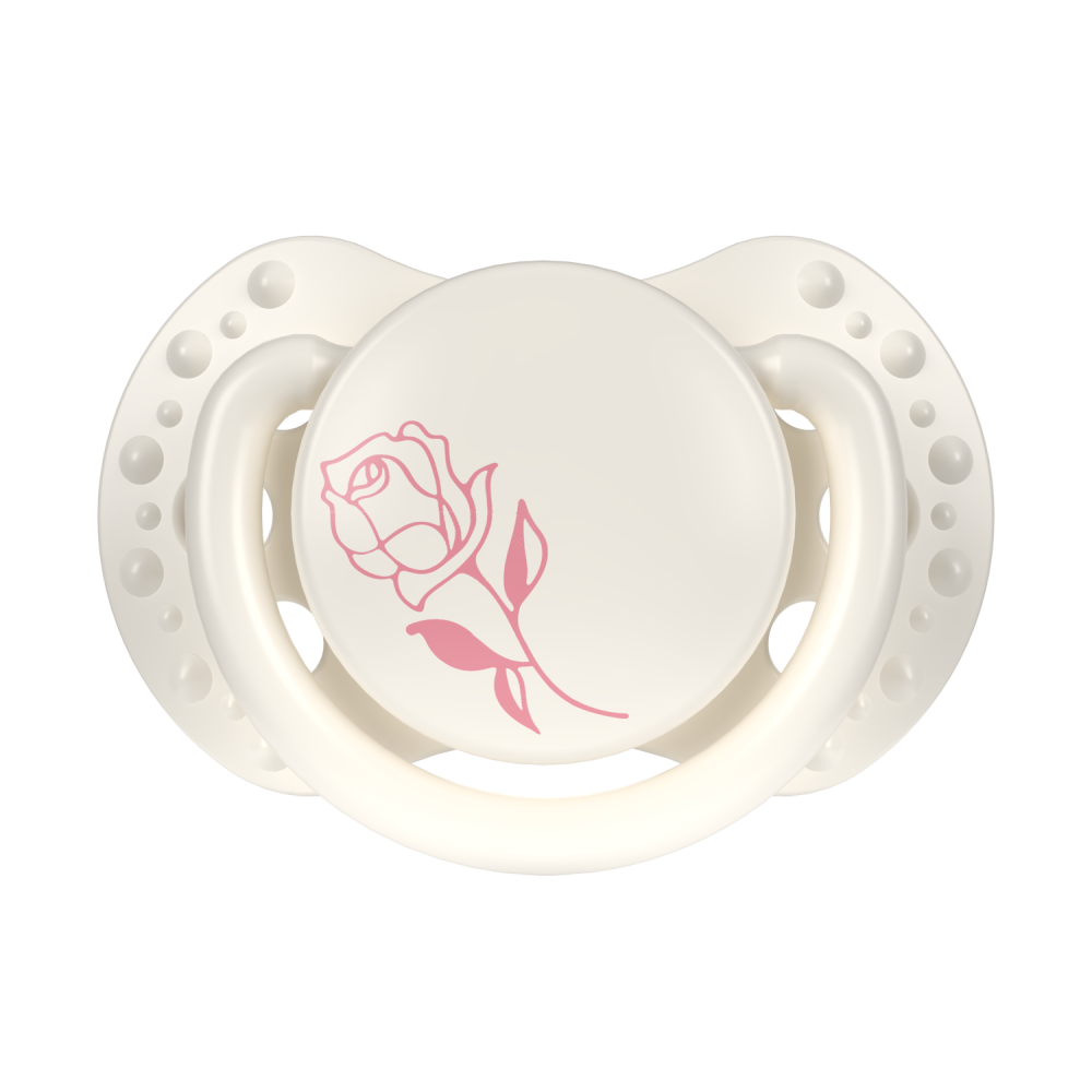 LOVI Mini szilikon dinamikus cumi PETITE ROSE 0-2hó 2db lány