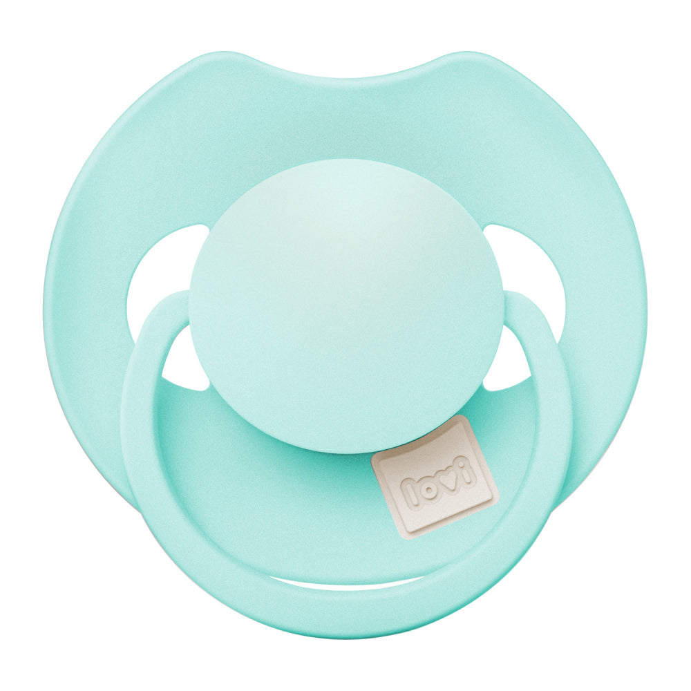 LOVI PRIME Tutti Frutti szilikon dinamikus cumi 0-6hó 2db Lagoon/Mint Cream