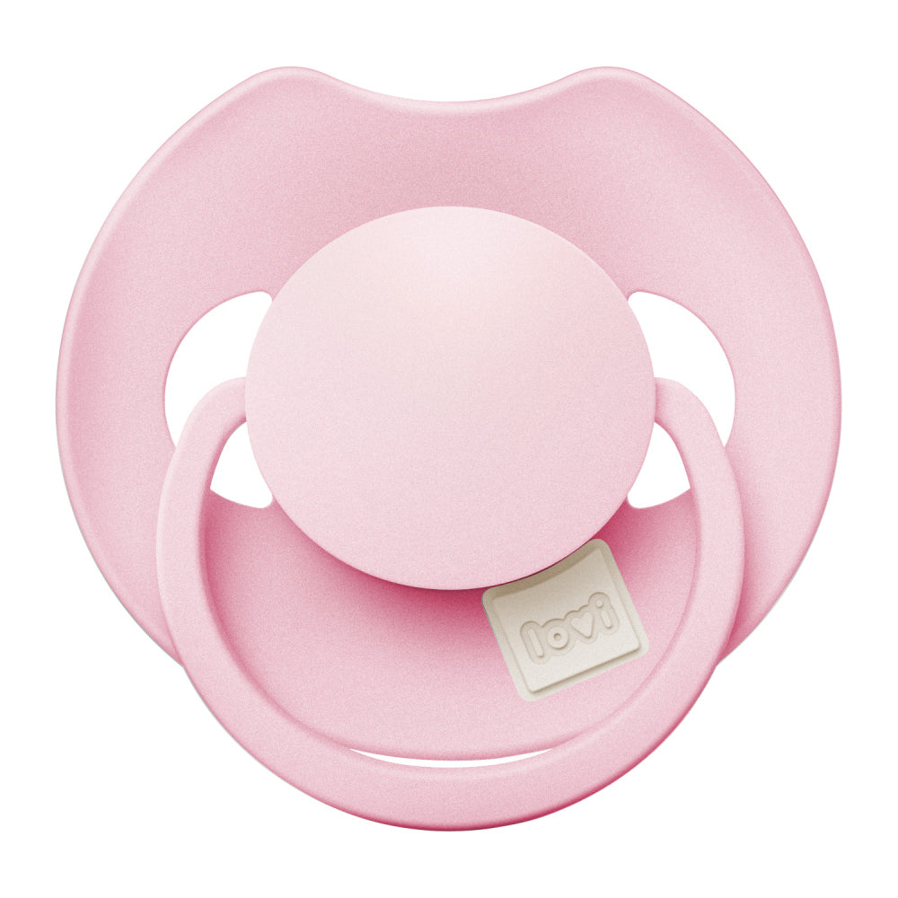 LOVI PRIME Tutti Frutti szilikon dinamikus cumi 0-6hó 2db Rose/Rose Cream
