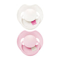 LOVI PRIME Tutti Frutti szilikon dinamikus cumi 0-6hó 2db Rose/Rose Cream