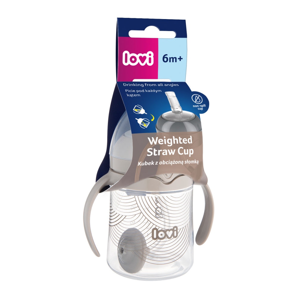 LOVI First cup Súlyozott szívószálas kulacs HARMONY 150ml