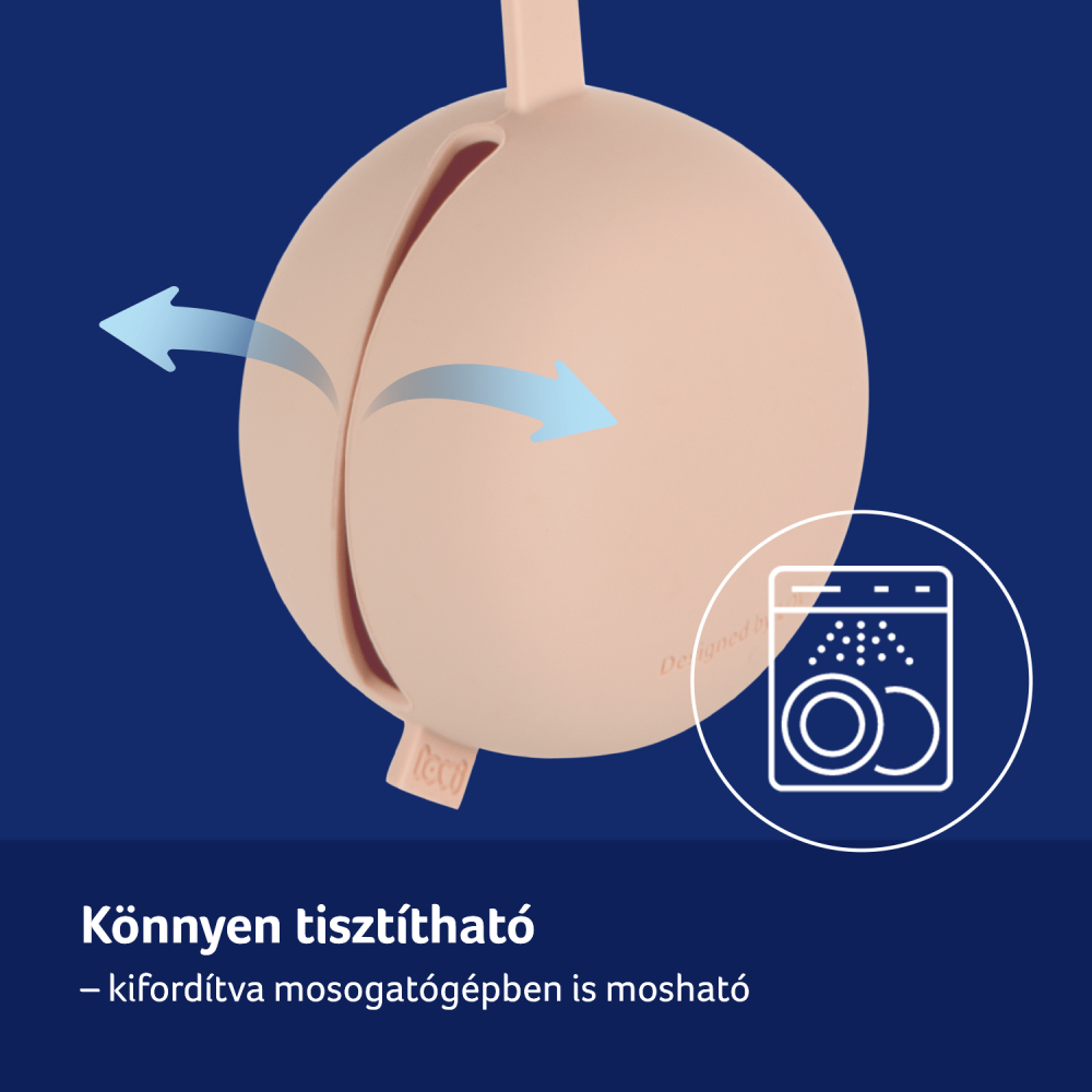 LOVI Szilikon cumitartó Nude