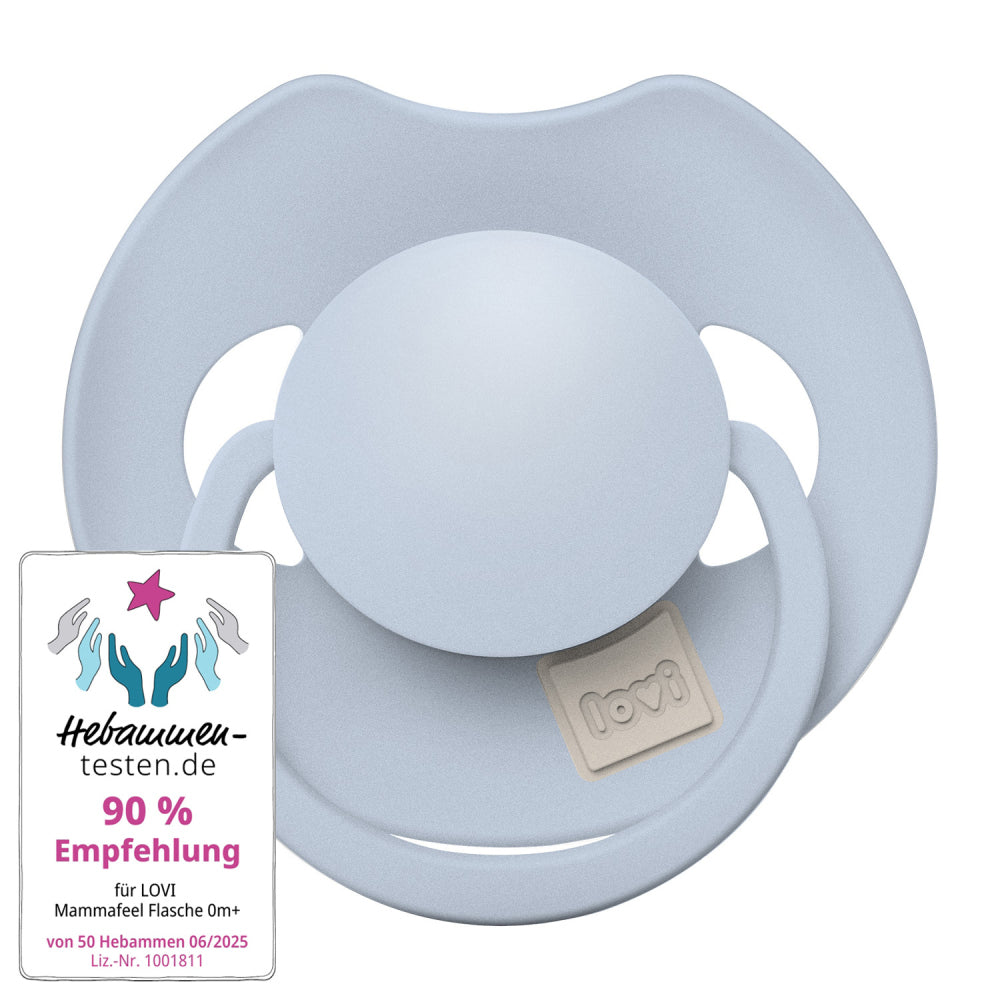 LOVI Szilikon dinamikus cumi PRIME 0-6hó 1db Baby Blue