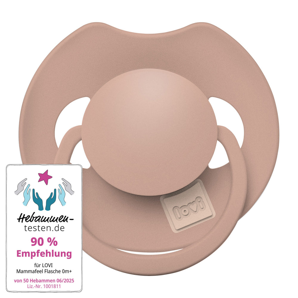 LOVI Szilikon dinamikus cumi PRIME 0-6hó 1db Blush