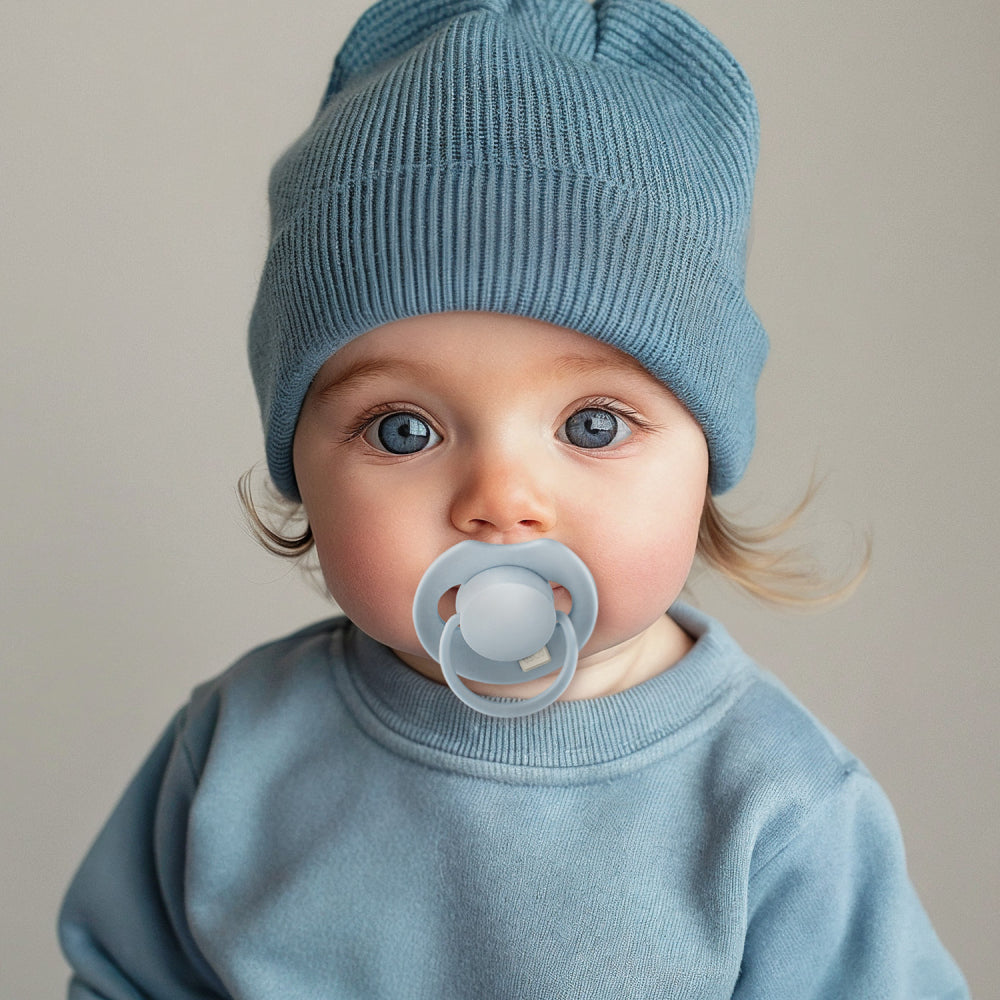 LOVI Szilikon dinamikus cumi PRIME 18hó 2db Baby Blue/Blue