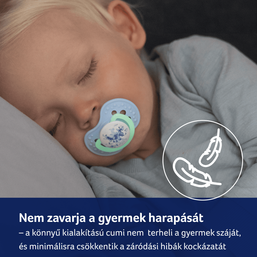 LOVI Szilikon dinamikus cumi TIE DYE 3-6hó 2db lány