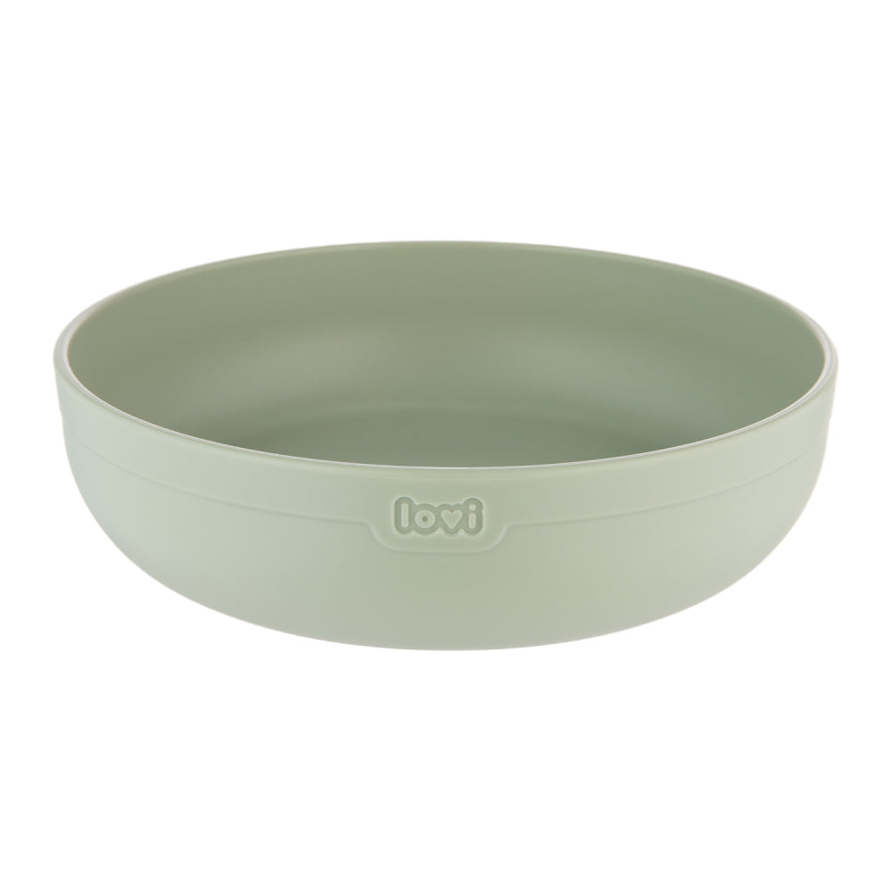 LOVI Tányér szett pohárral 3db Pistachio