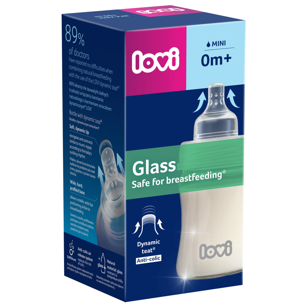 LOVI Üveg cumisüveg 150ml