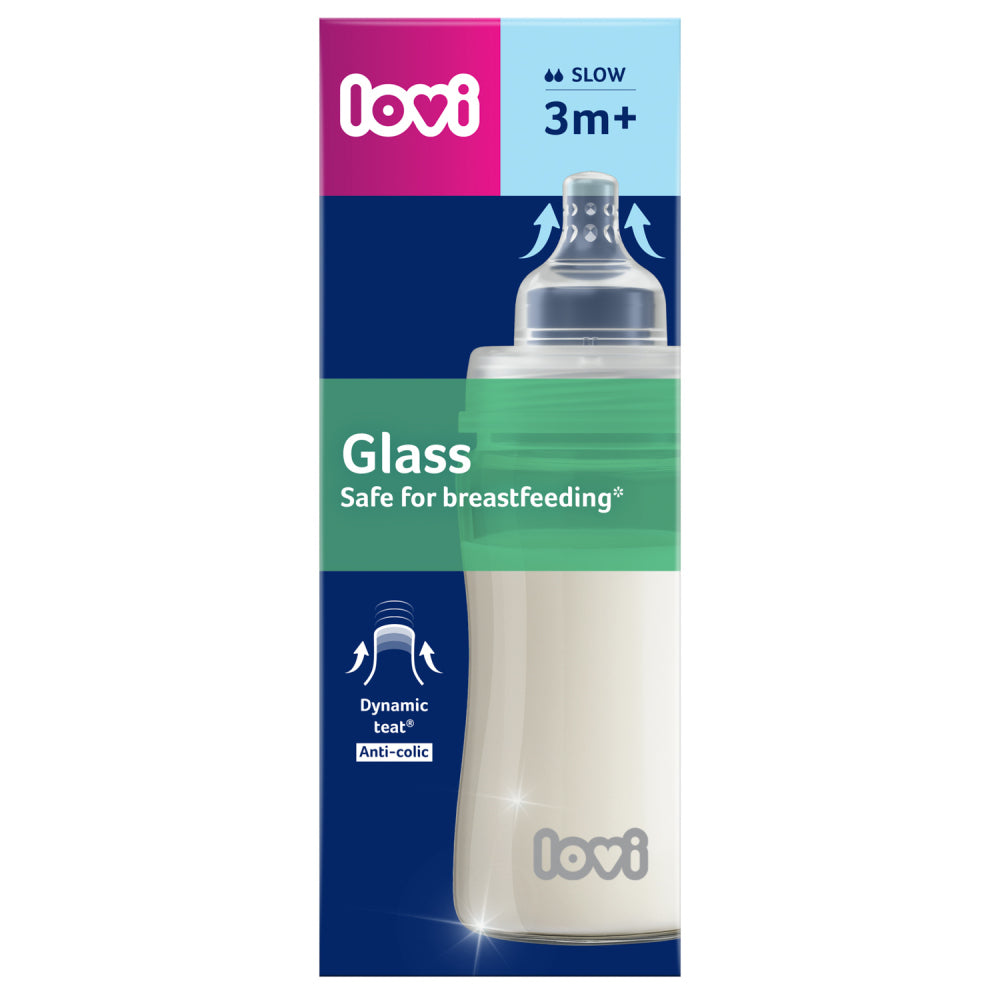 LOVI Üveg cumisüveg 250ml