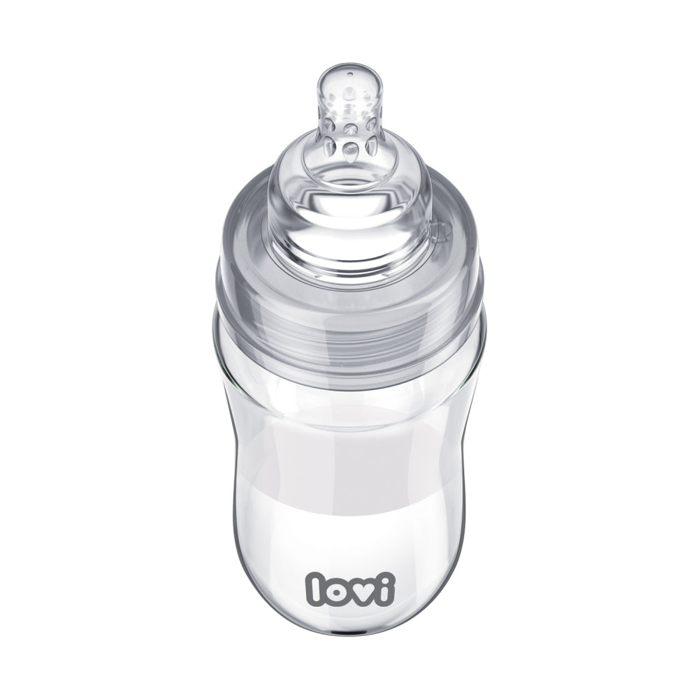 LOVI Üveg cumisüveg 250ml