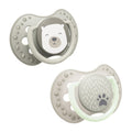 LOVI Világító szilikon dinamikus cumi BUDDY BEAR 6-18hó 2 db