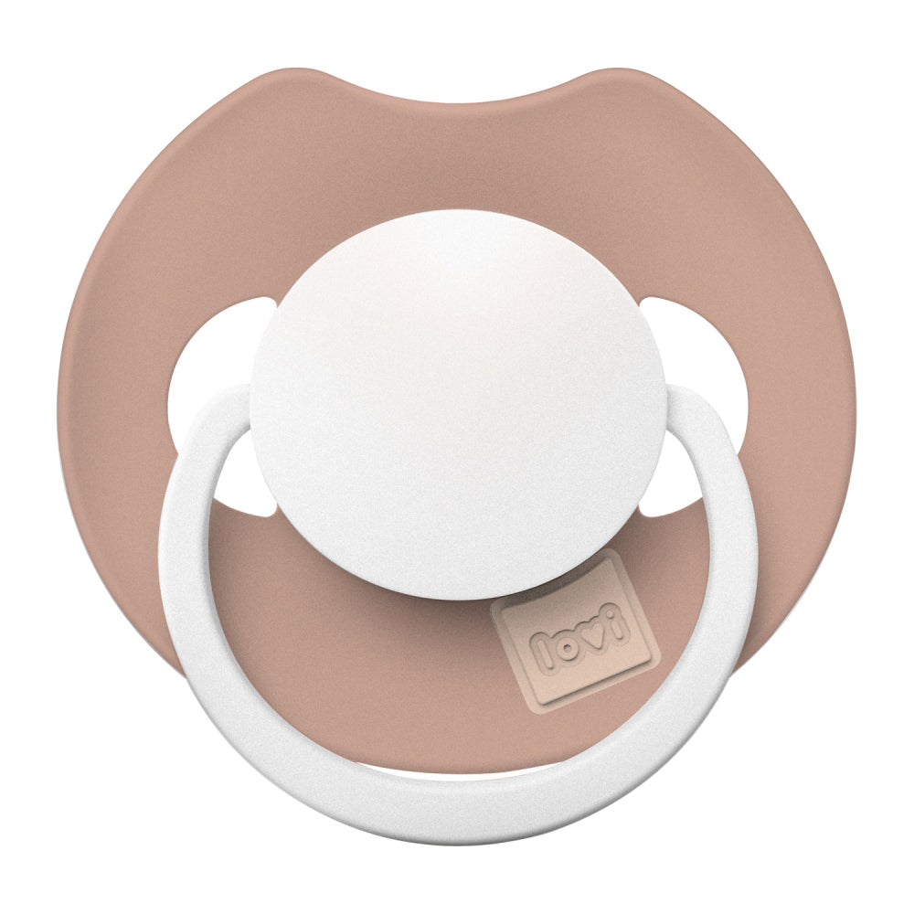 LOVI Világító szilikon dinamikus cumi PRIME 0-6hó 1db Blush
