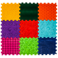 Ortek Dinoszauruszok Puzzle 9 elemből álló masszázs szőnyeg