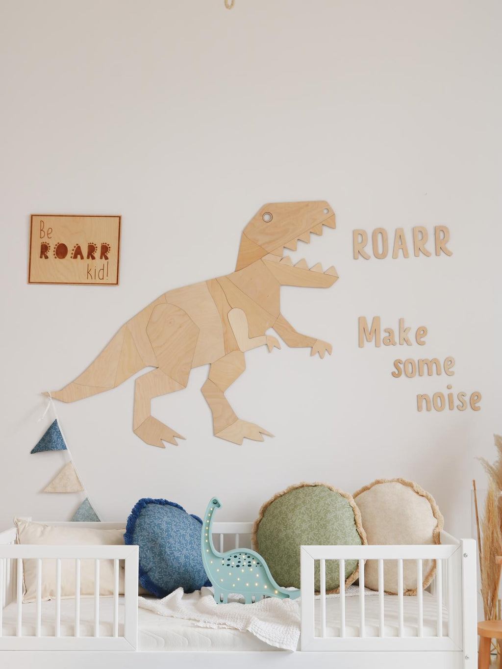 Cut It Now T-Rex fa faldekoráció – Origami dinoszaurusz