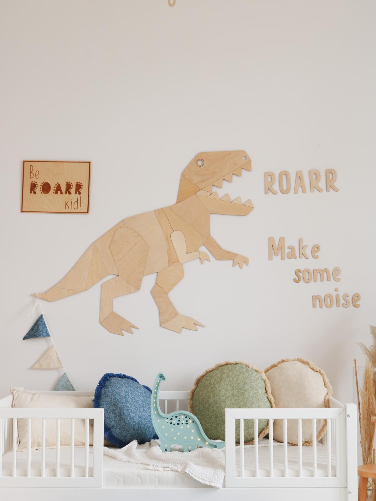 Cut It Now T-Rex fa faldekoráció – Origami dinoszaurusz