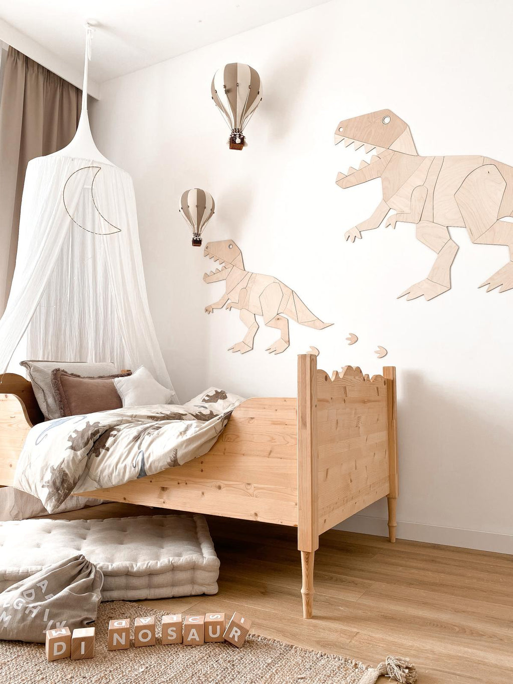Cut It Now T-Rex fa faldekoráció – Origami dinoszaurusz