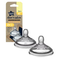 Tommee Tippee Natural Start etetőcumi közepes folyású 3 hó+ 2 db