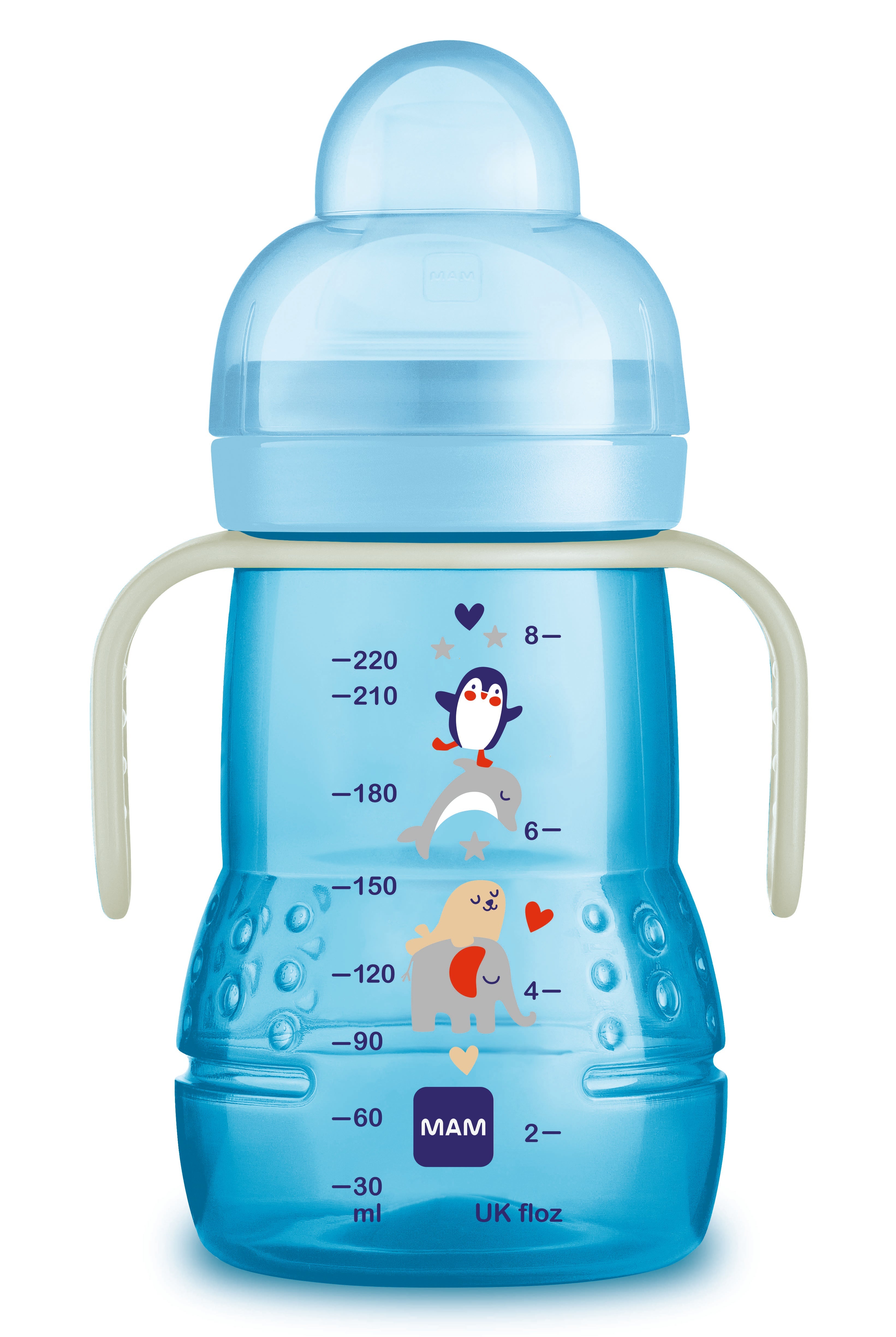MAM Trainer Night tanulópohár 220ml