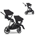 EasyGo Duoflex iker és testvér sport babakocsi 2 üléssel – Ebony Black