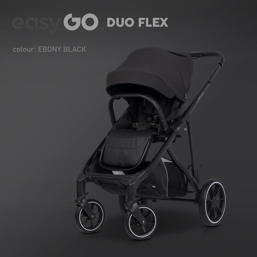 EasyGo Duoflex babakocsi – Ebony Black