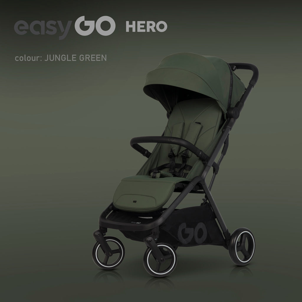 EasyGo Hero sport babakocsi – Jungle Green