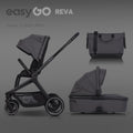 EasyGo REVA 2in1 babakocsi – Cloudy Gray