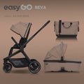 EasyGo REVA 2in1 babakocsi – Golden Beige