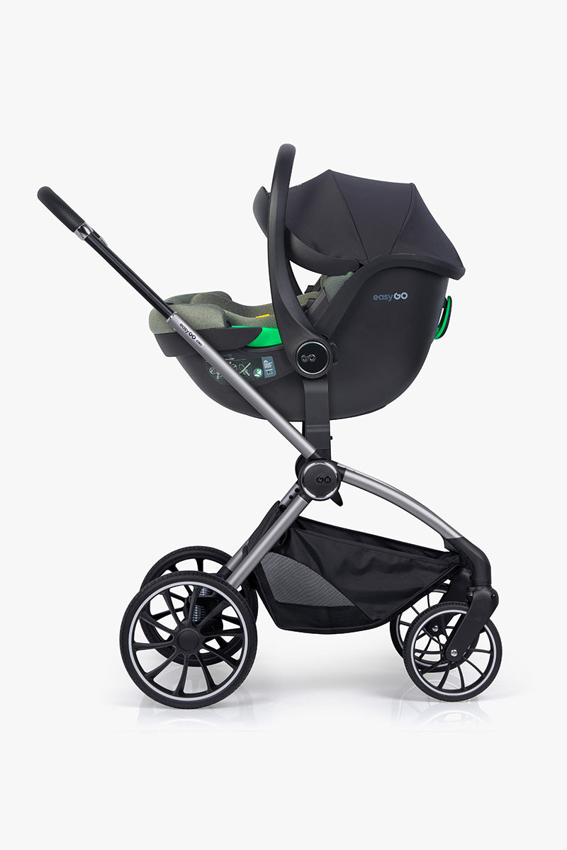 EasyGo Buz Pro + Buz Pro Body 2in1 autósülés szett ISOFIX bázissal – Greener