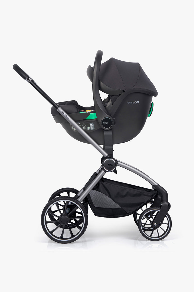 EasyGo Buz Pro + Buz Pro Body 2in1 autósülés szett ISOFIX bázissal – Ink