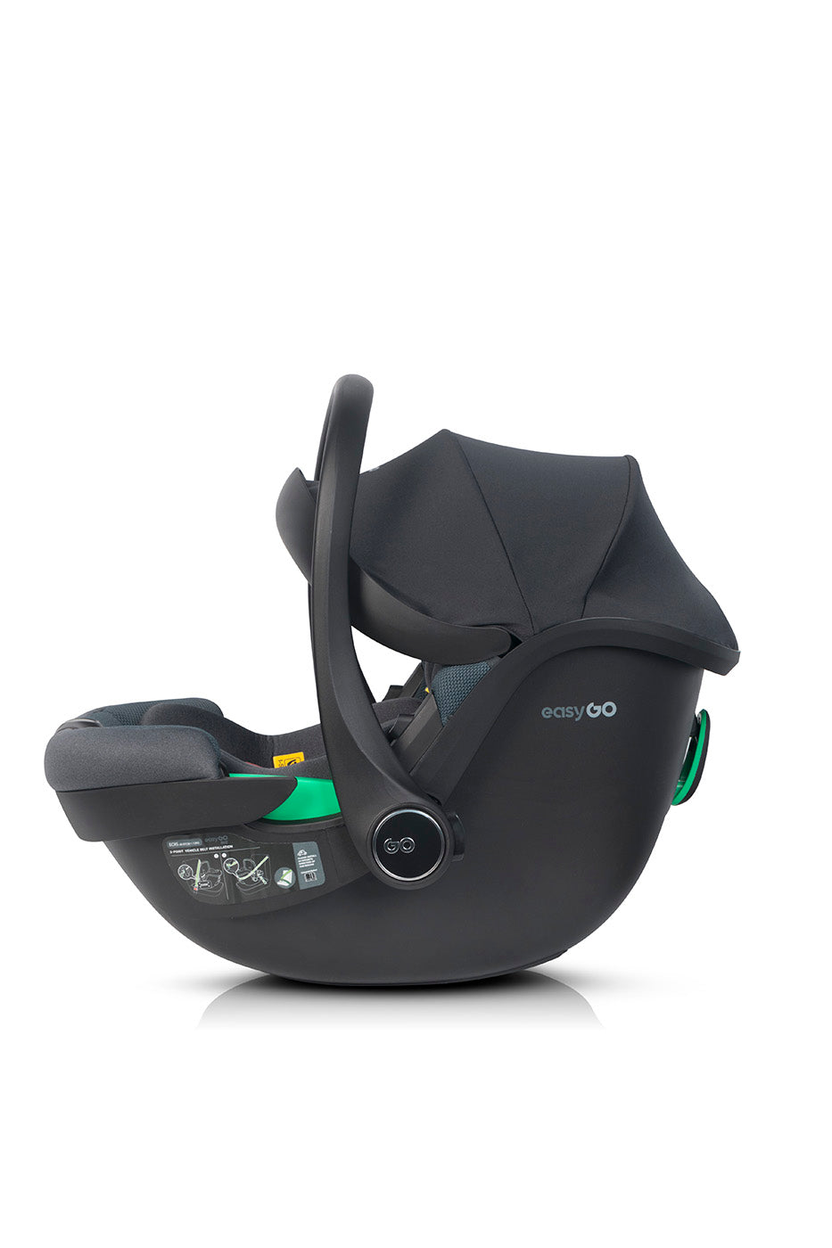EasyGo Buz Pro + Buz Pro Body 2in1 autósülés szett ISOFIX bázissal – Granito