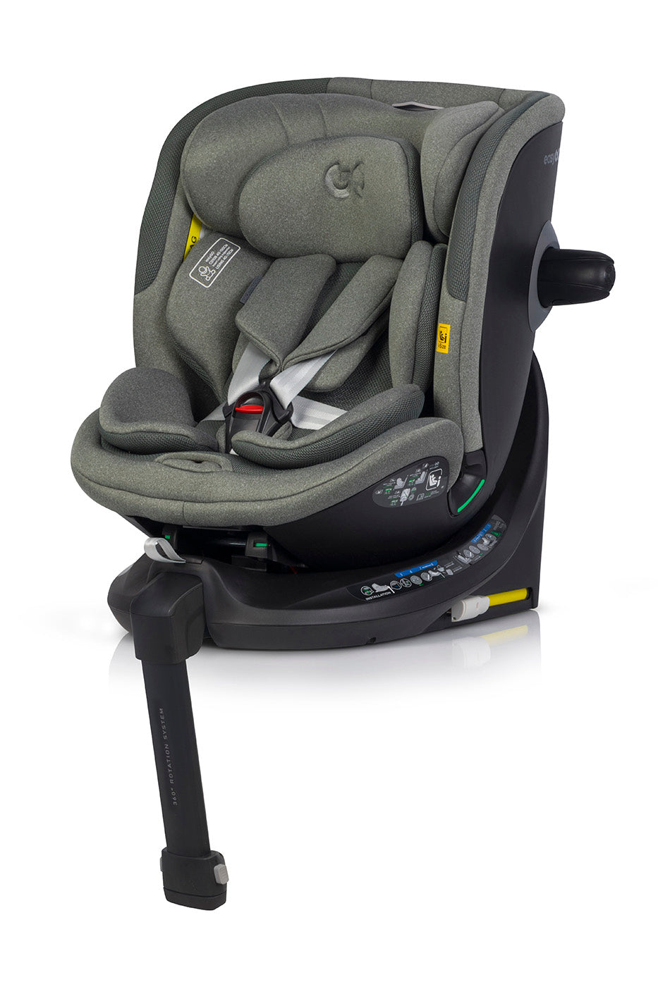 EasyGo Buz Pro + Buz Pro Body 2in1 autósülés szett ISOFIX bázissal – Greener
