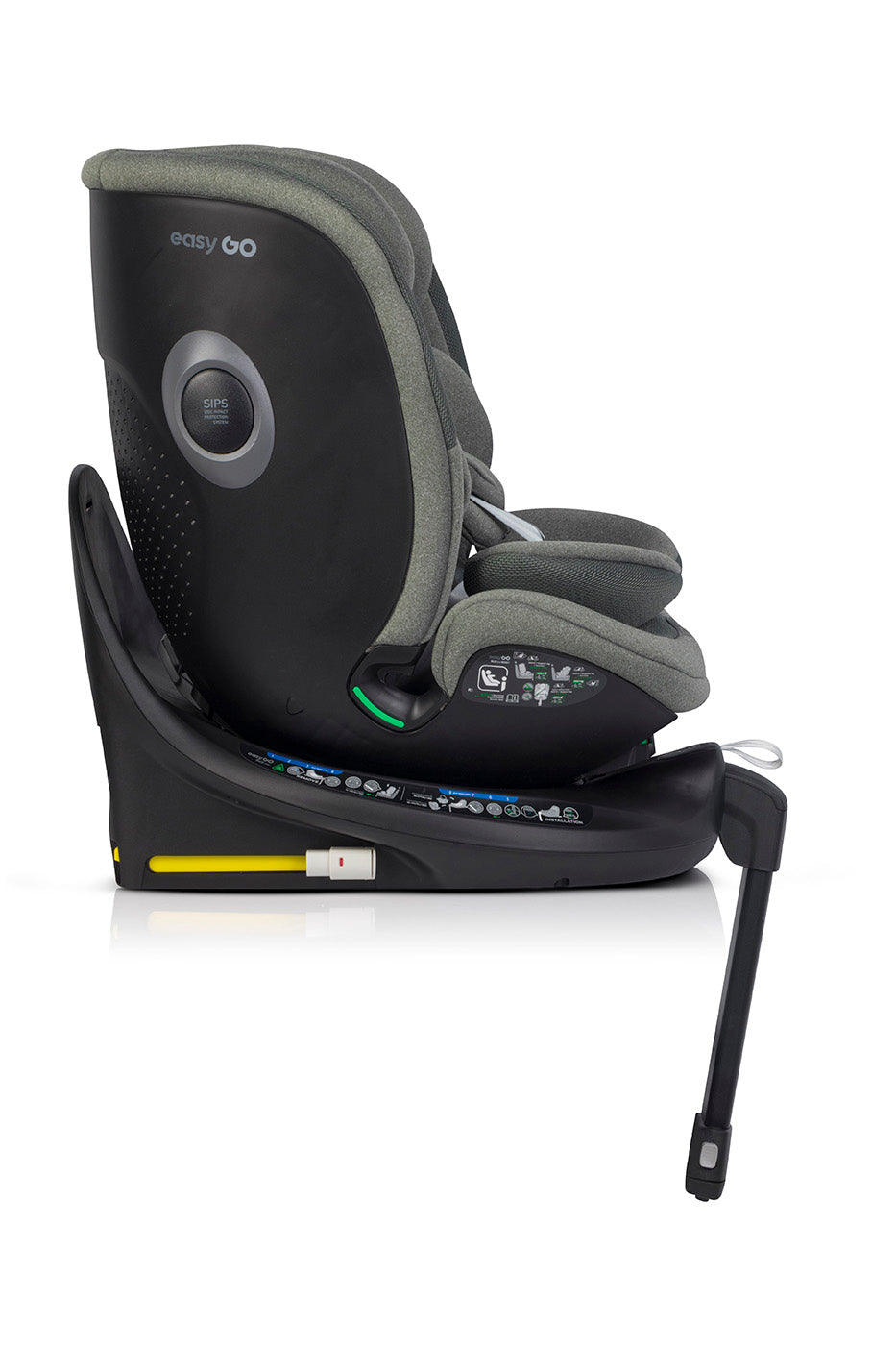 EasyGo Buz Pro + Buz Pro Body 2in1 autósülés szett ISOFIX bázissal – Greener