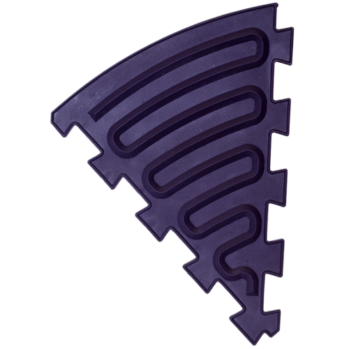 Szenzoros szőnyeg Ortek Puzzle 18 elem + 10 háromszög